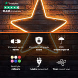 ConnectPro® 85cm LED Connectable Outdoor Neon Flex Star Light