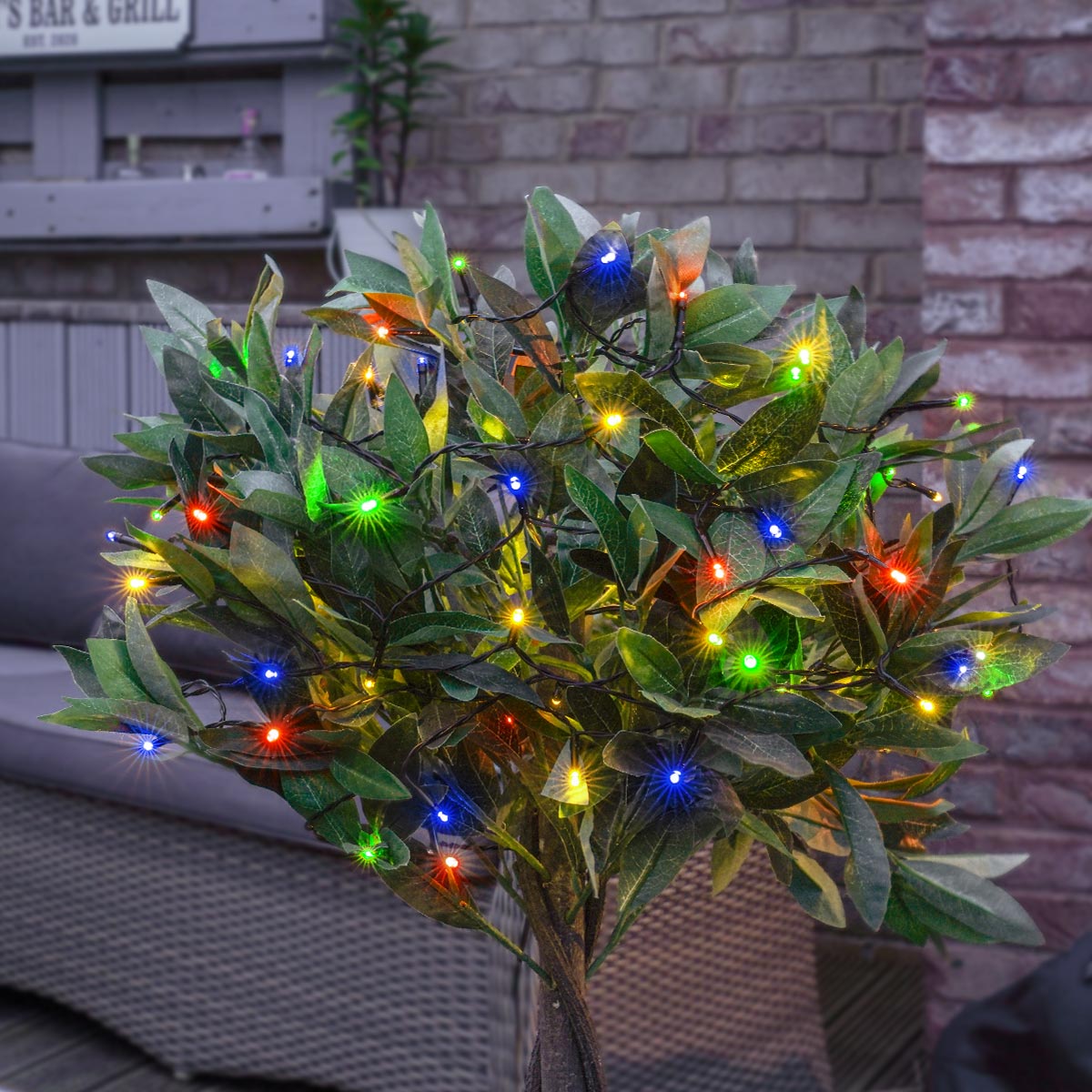 Solar Powered Multi Function LED Fairy Lights