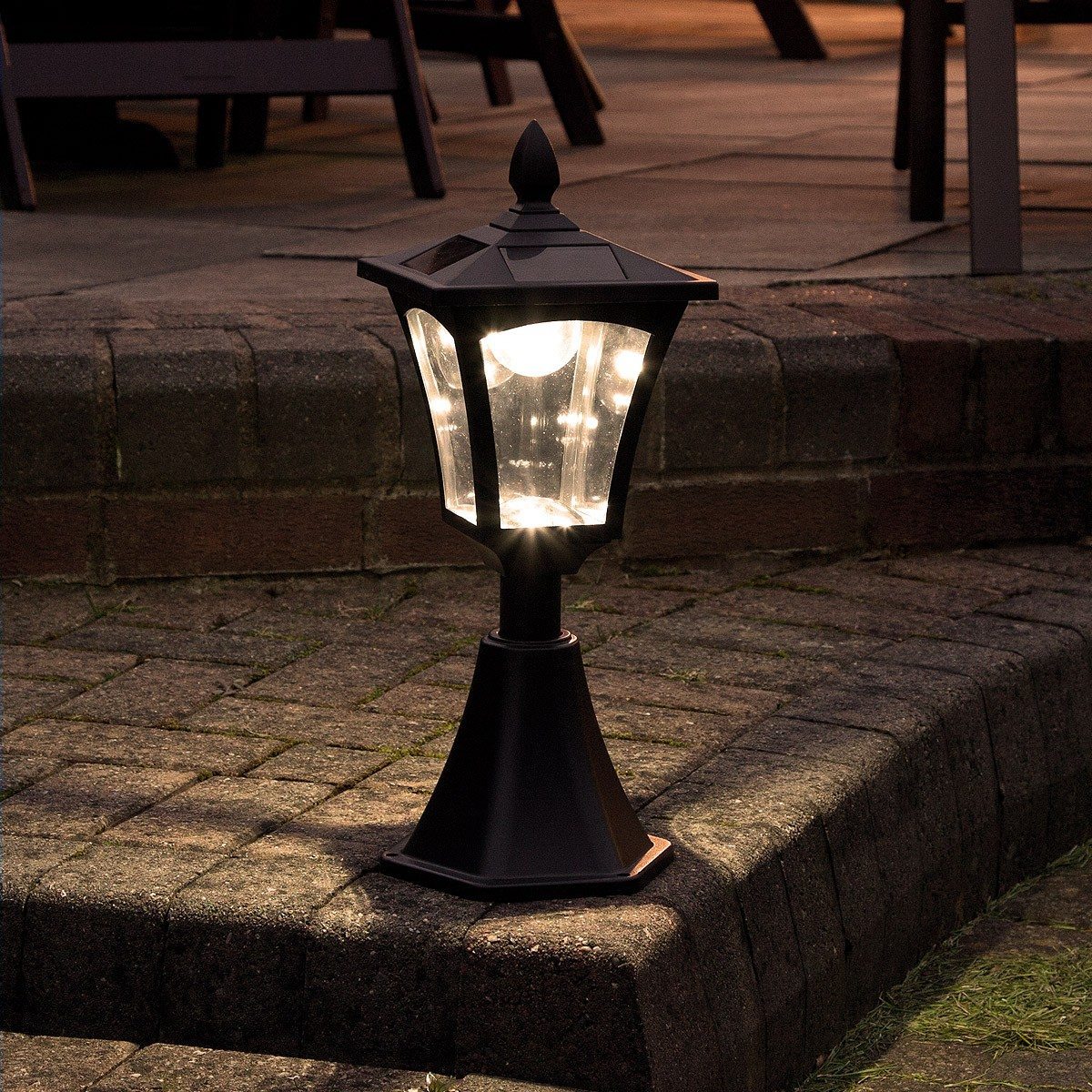 Solar Post Base Mount Light