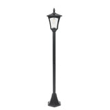 Solar Filament Effect LED Security Lamp Post, 1.2m