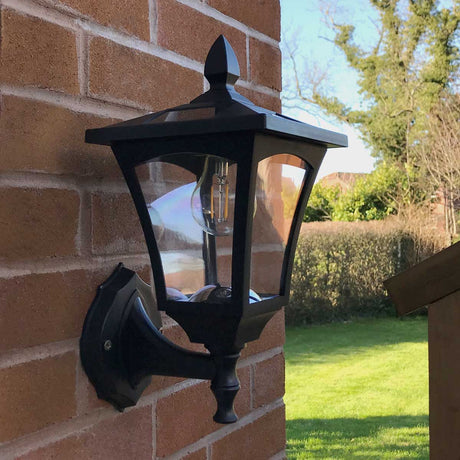 Solar Wall Light Filament Effect LEDs 34cm