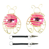 Solar Hanging Ladybird Lights, 2 pack