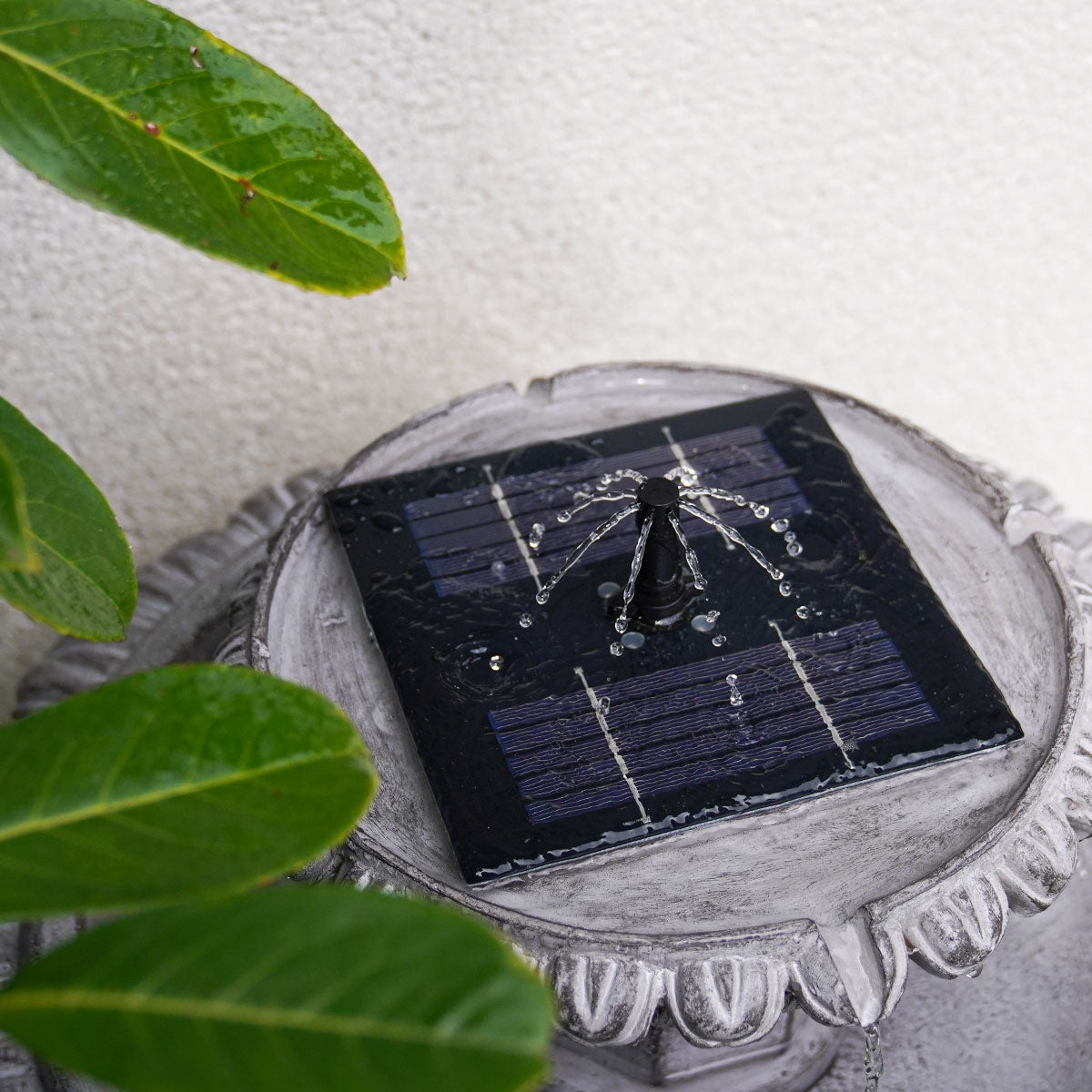 LED Solar Water Feature Victoriana Tiered 80cm