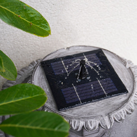 LED Solar Water Feature Victoriana Tiered 80cm