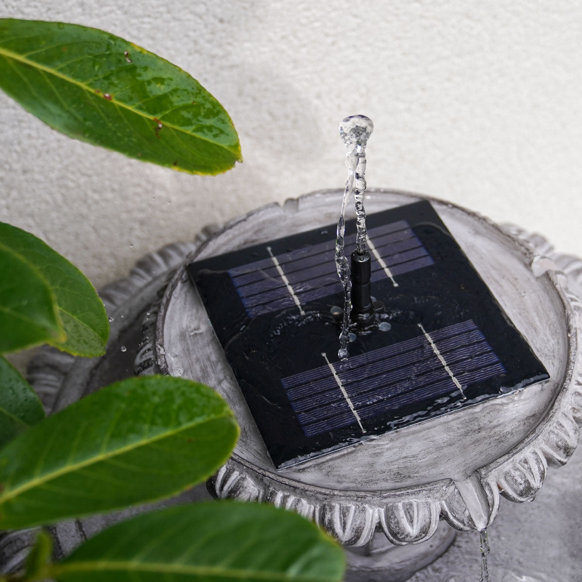LED Solar Water Feature Victoriana Tiered 80cm
