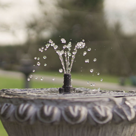 LED Solar Water Feature Victoriana Tiered 80cm