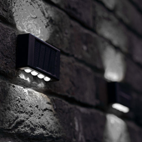 Solar Up and Down Wall Fence Light