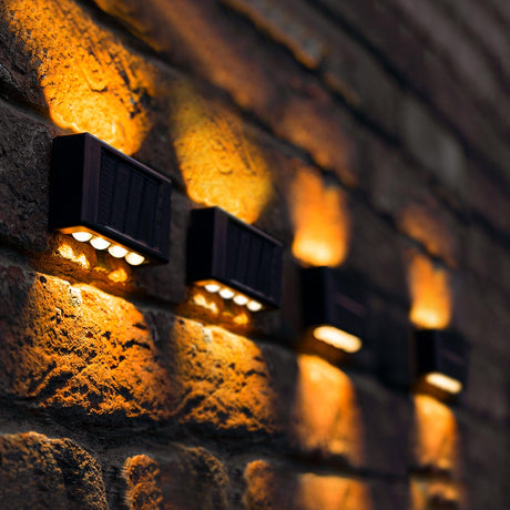 Solar Up and Down Wall Fence Light