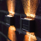 Solar Up and Down Wall Fence Light