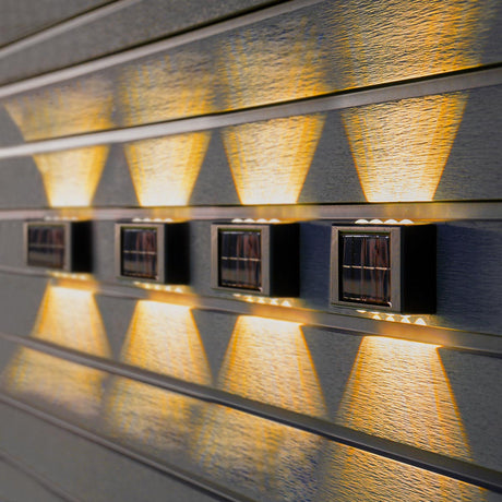 Solar Up and Down Wall Fence Light