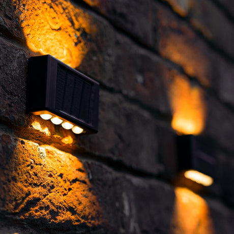 Solar Up and Down Wall Fence Light