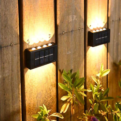 Solar Up and Down Wall Fence Light