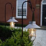 Fisherman Solar Hanging Lantern Filament Effect 21cm
