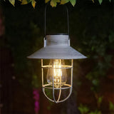Fisherman Solar Hanging Lantern Filament Effect 21cm