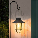 Fisherman Hanging Lantern Solar Stake Light Filament Effect