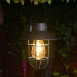 Fisherman Solar Hanging Lantern Filament Effect 21cm