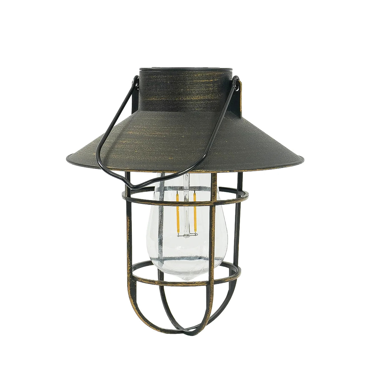 Fisherman Solar Hanging Lantern Filament Effect 21cm