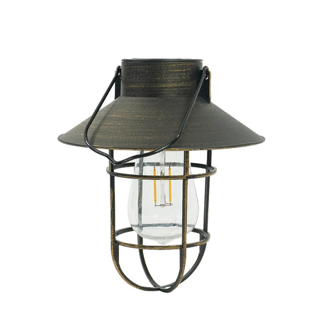Fisherman Solar Hanging Lantern Filament Effect 21cm