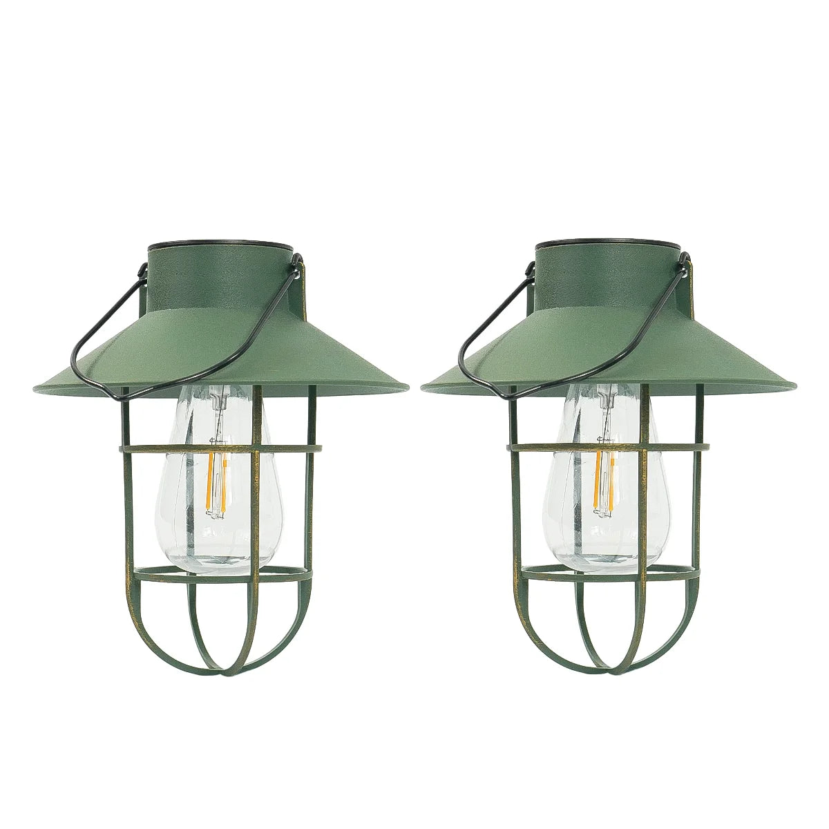 Fisherman Solar Hanging Lantern Filament Effect 21cm