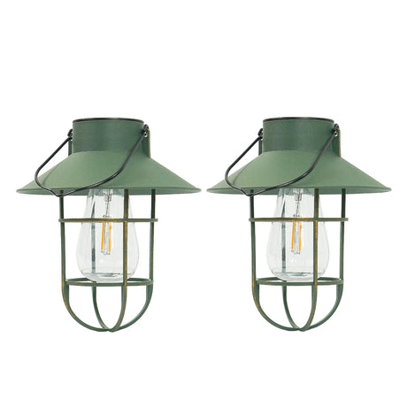 Fisherman Solar Hanging Lantern Filament Effect 21cm