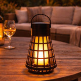 Dancing Flame Solar Lantern With Ground Stake