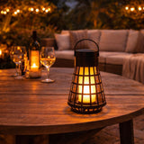 Dancing Flame Solar Lantern With Ground Stake