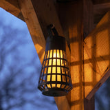 Dancing Flame Solar Lantern With Ground Stake