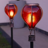 Solar Cool Flame Balloon Stake Light
