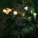 65cm Swaying Mushroom Solar Garden Stake Lights (2-Pack)