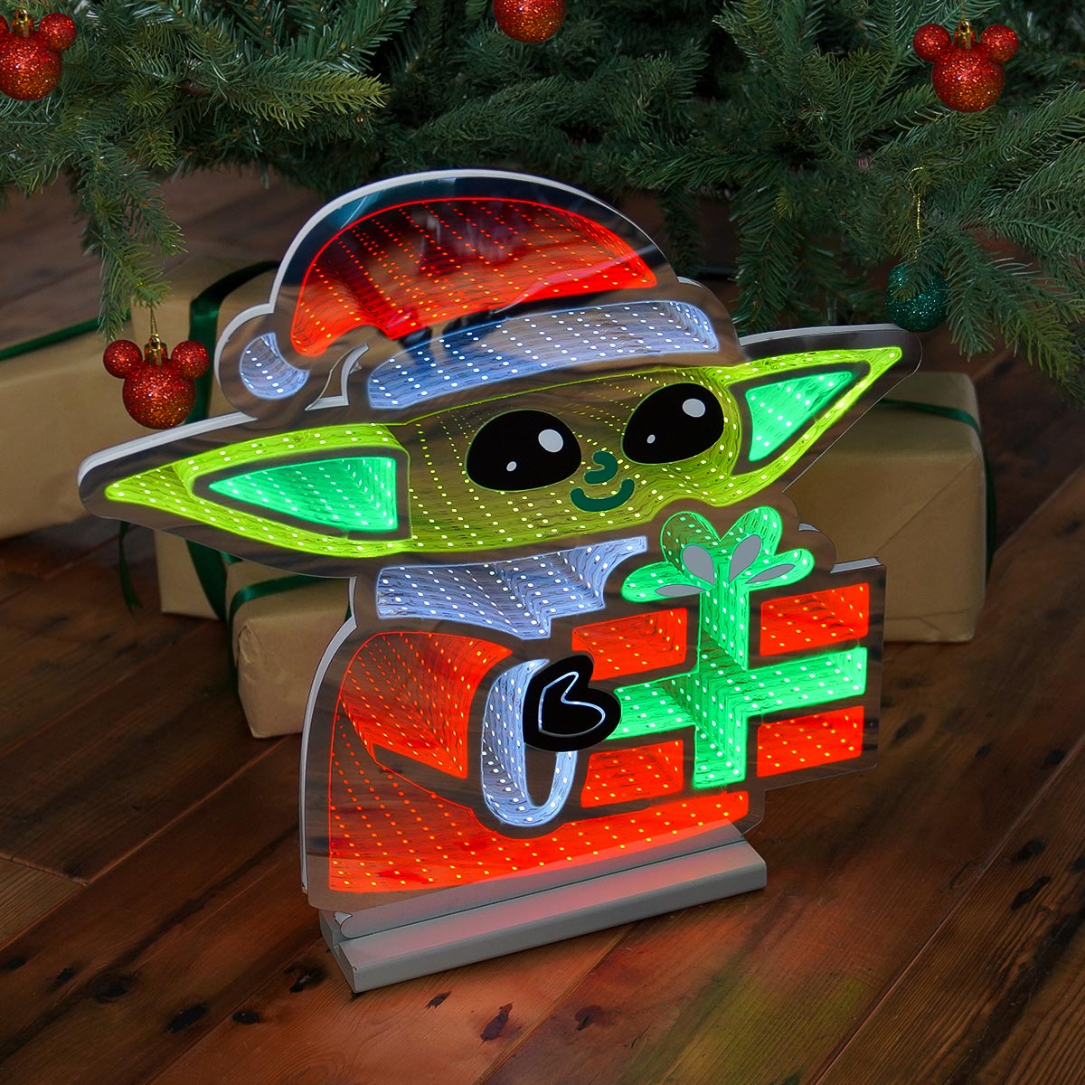 47cm ©Disney Christmas Decoration Infinity Mirror Baby Yoda