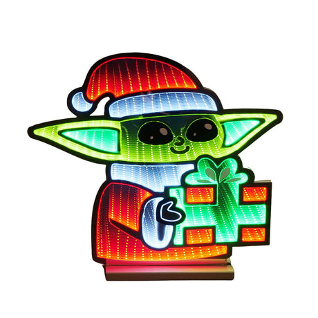47cm ©Disney Christmas Decoration Infinity Mirror Baby Yoda