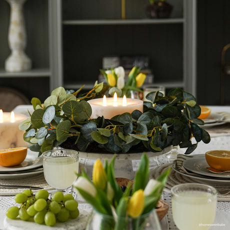 37cm Eucalyptus Outdoor Christmas Wreath