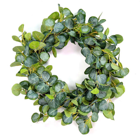 37cm Eucalyptus Outdoor Christmas Wreath