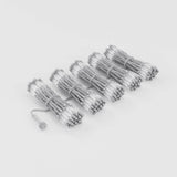 Twinkly Pro 250 RGB LED 0.5m x 4m Curtain Lights, Transparent Cable