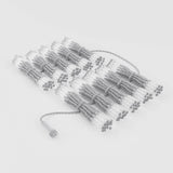 Twinkly Pro 250 RGBW LED 1m x 2m Curtain Lights, Transparent Cable