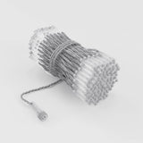 Twinkly Pro 250 RGBW LED Icicle Light, Transparent Cable