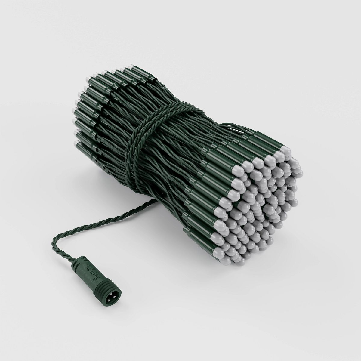 Twinkly Pro 250 RGB LED String Lights, 25m, Green Cable