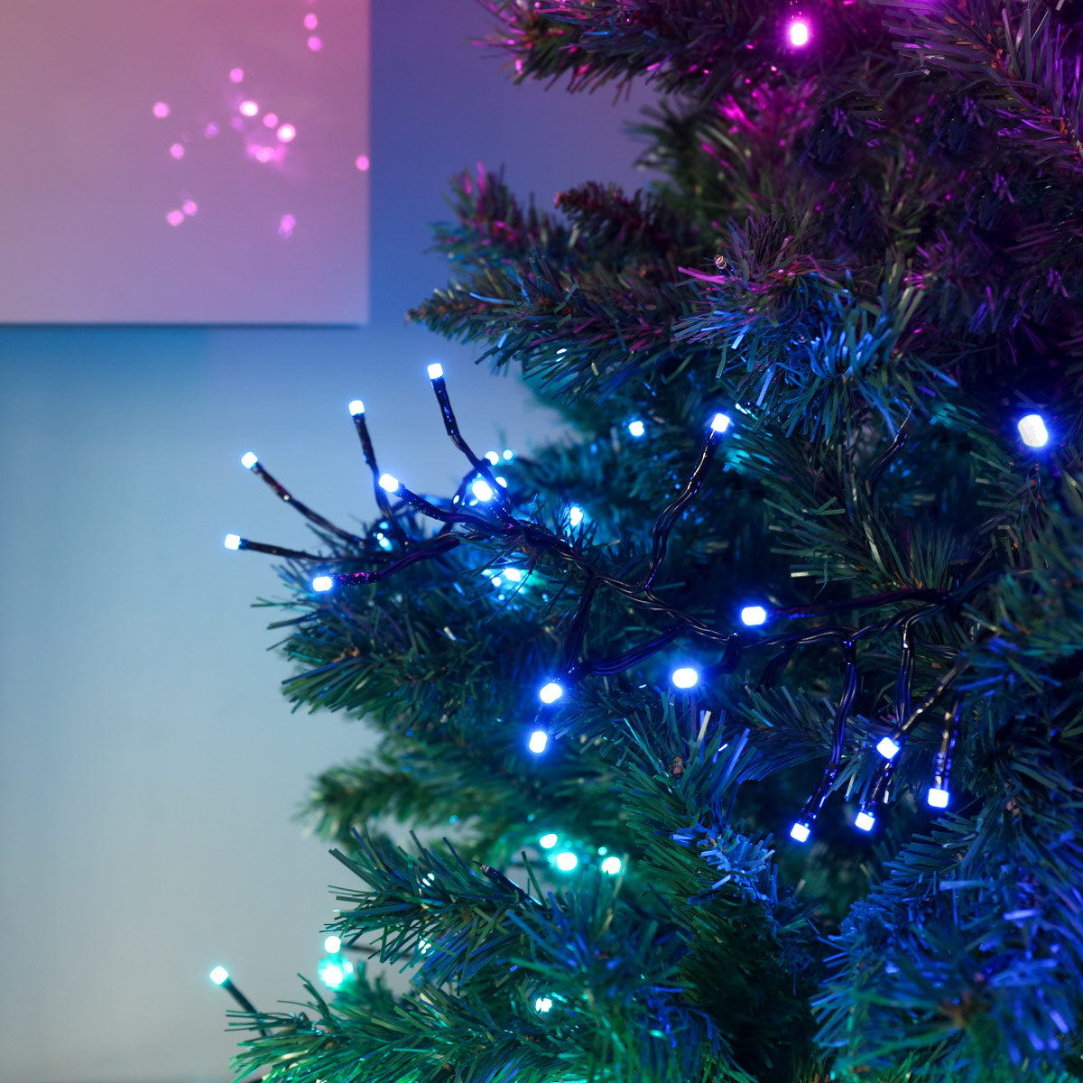 6m Smart App Controlled Twinkly Christmas Cluster Lights - Gen II