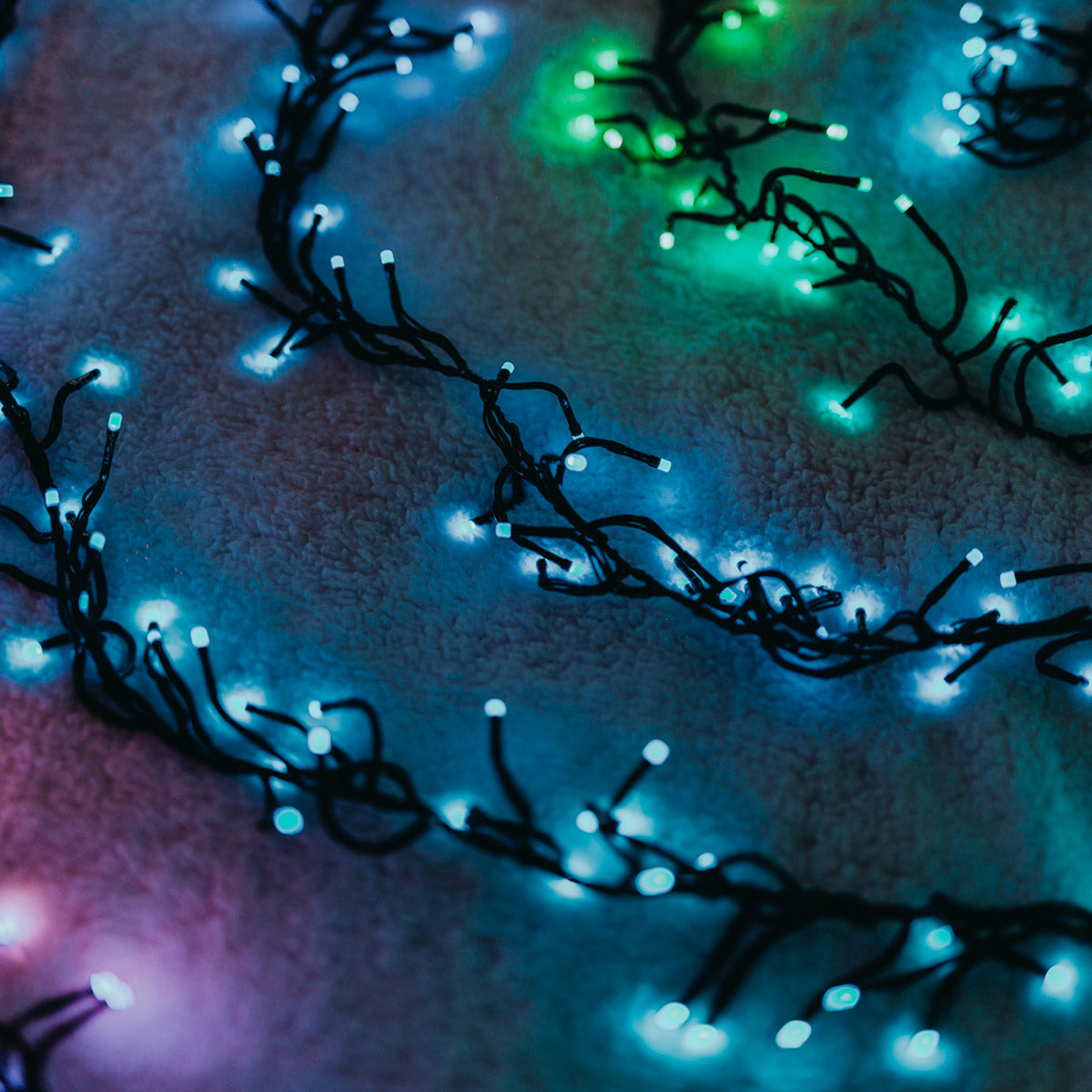 6m Smart App Controlled Twinkly Christmas Cluster Lights - Gen II