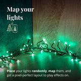 6m Smart App Controlled Twinkly Christmas Cluster Lights - Gen II
