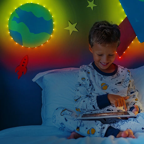 20m Smart App Controlled Twinkly Dot Lights, Black Cable - Gen II