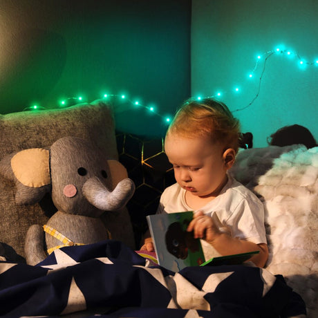 20m Smart App Controlled Twinkly Dot Lights, Black Cable - Gen II