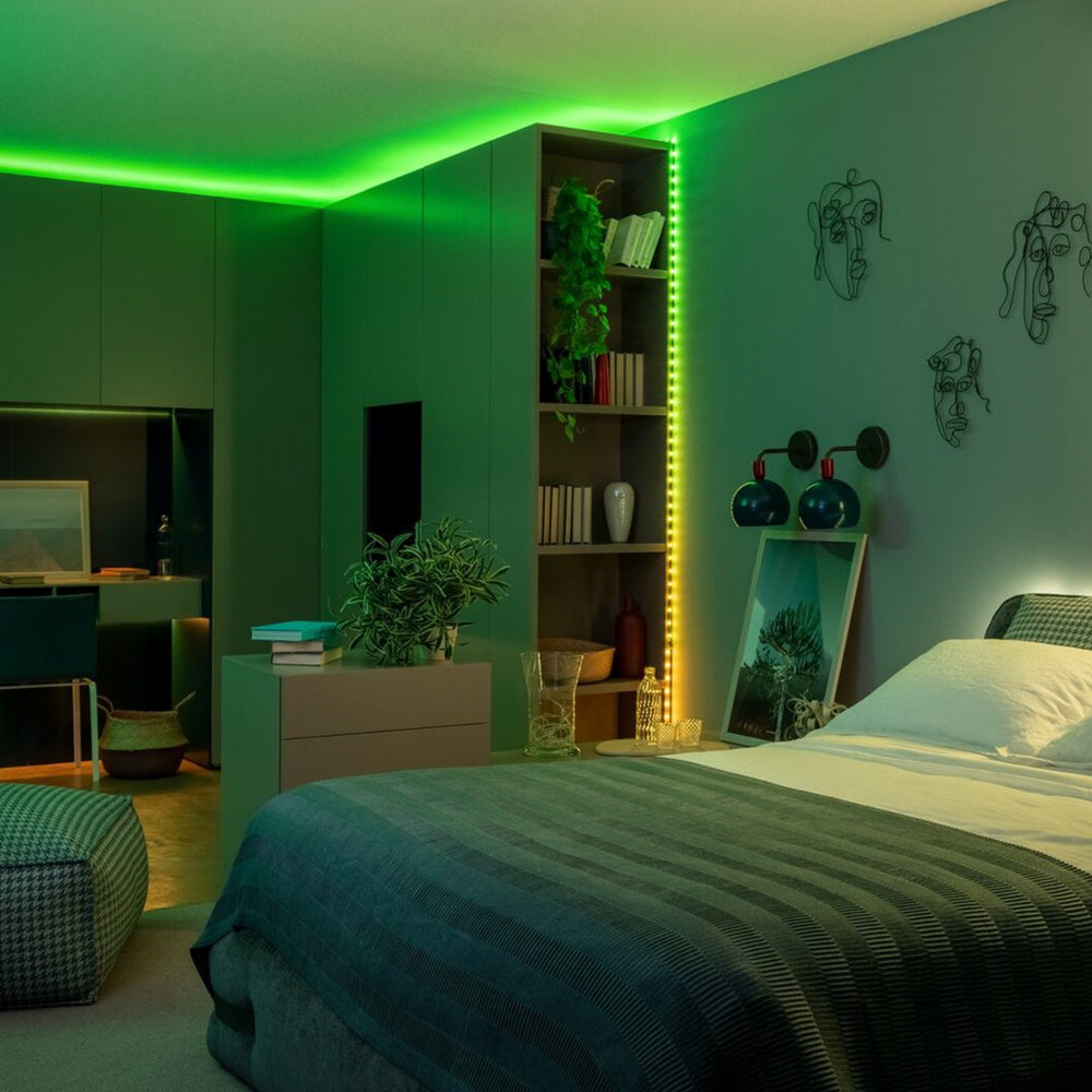20m Smart App Controlled Twinkly Dot Lights, Black Cable - Gen II