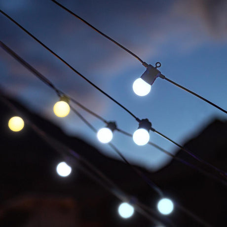 Smart App Controlled Twinkly Festoon Lights, Gold Edition - Gen II