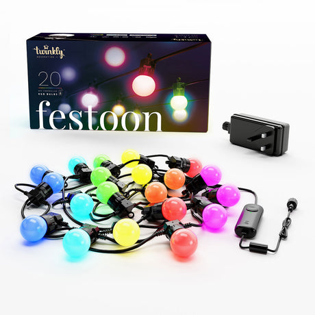 Smart App Controlled Twinkly Festoon Lights - Gen II