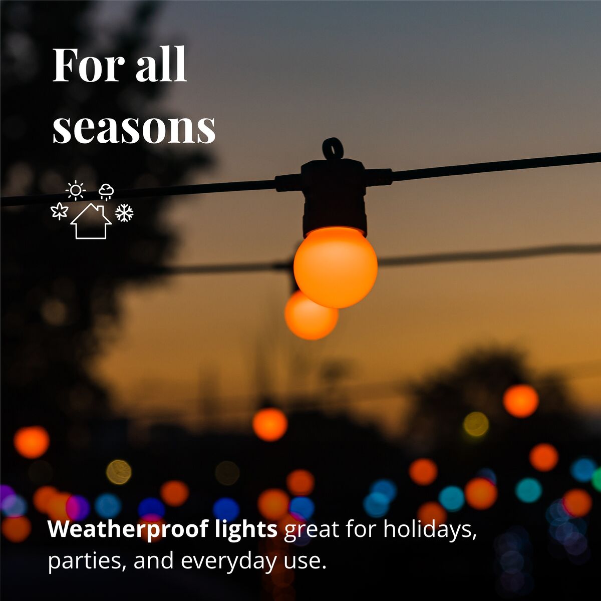 Smart App Controlled Twinkly Festoon Lights - Gen II
