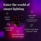 Smart App Controlled Twinkly Festoon Lights - Gen II