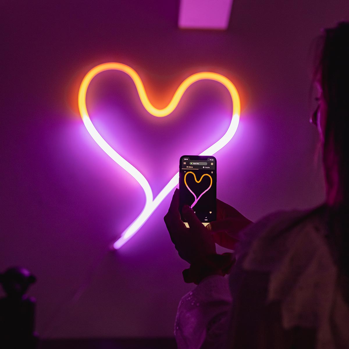2m Smart App Controlled Twinkly Indoor Flex Light - Gen II