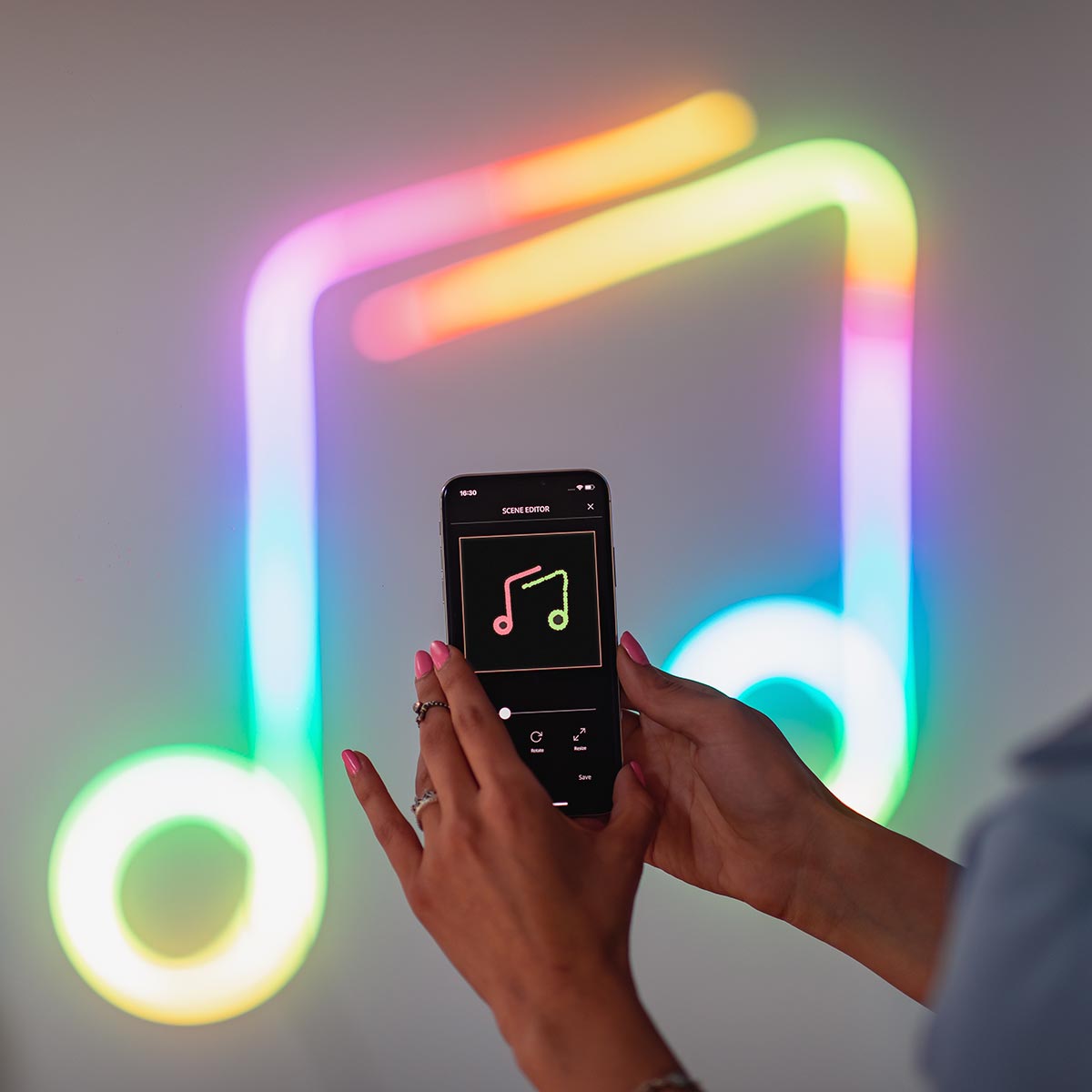 2m Smart App Controlled Twinkly Indoor Flex Light - Gen II