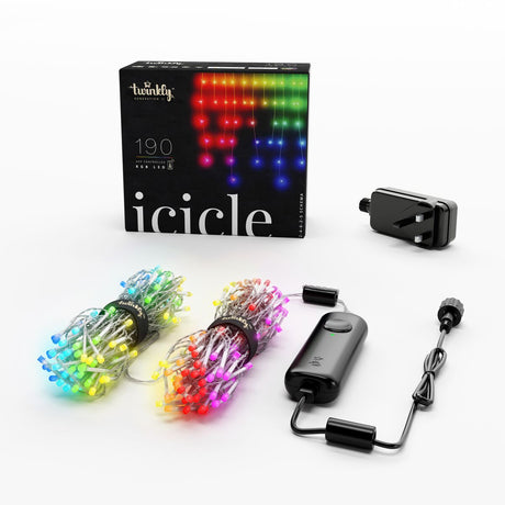 5m Smart App Controlled Twinkly Christmas Icicle Lights - Gen II
